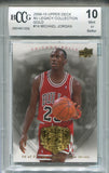 2009-10 Michael Jordan Upper Deck MJ LEGACY COLLECTION GOLD BCCG 10 #14 Chicago Bulls HOF 1232