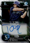 2016 Tyler O'Neill Bowman Chrome 1ST BOWMAN PROSPECT AUTO AUTOGRAPH #CPA-TO Seattle Mariners