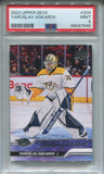 2023-24 Yaroslav Askarov Upper Deck Series 1 YOUNG GUNS ROOKIE RC PSA 9 #204 Nashville Predators 7945