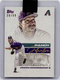 2021 Randy Johnson Topps Bunt20 PACK REDEMPTION 20/50 #NA Arizona Diamondbacks HOF