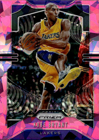 2019-20 Kobe Bryant Panini Prizm PINK CRACKED ICE #8 Los Angeles Lakers HOF