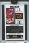 2024 Luke McCaffrey Panini One ORIGINALS ROOKIE PATCH RELIC #OOP-LMY Washington Commanders