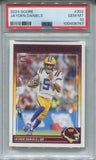 2024 Jayden Daniels Panini Score ROOKIE RC PSA 10 #302 Washington Commanders