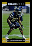 2006 Antonio Cromartie Topps Chrome BLACK REFRACTOR ROOKIE 063/199 RC #172 San Diego Chargers