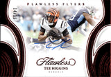2025 Tee Higgins Panini Flawless RUBY RED FOIL FLAWLES FLYERS AUTO 14/15 AUTOGRAPH #FF-THS Cincinnati Bengals