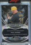 2025 Paul Skenes Leaf Pearl PROSPECTS PURPLE FOIL AUTO 2/7 AUTOGRAPH #P-PS1 Pittsburgh Pirates