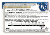 2024 Jac Caglianone Bowman Draft Chrome 1ST BOWMAN PROSPECT #BDC-8 Kansas City Royals 4