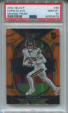2022 Chris Olave Panini Select ORANGE PRIZM ROOKIE 23/49 RC PSA 10 #30 New Orleans Saints 0670