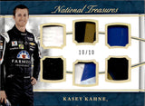 2017 Kasey Kahne Panini National Treasures 6 PIECE RELIC 10/10 #SW-KK Farmers Insurance