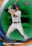 2020 Spencer Torkelson Bowman's Best TOP PROSPECTS GREEN REFRACTOR 71/99 #TP-30 Detroit Tigers