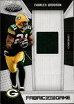 2010 Charles Woodson Panini Certified FABRIC OF THE GAME JERSEY 121/250 RELIC #27 Green Bay Packers HOF