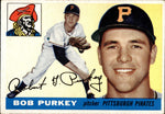 1955 Bob Purkey Topps #118 Pittsburgh Pirates BV $30