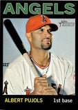 2013 Albert Pujols Topps Heritage BLACK BORDER #470 Anaheim Angels