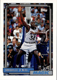 1992-93 Shaquille O'Neal Topps ROOKIE RC #362 Orlando Magic HOF 11