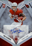 2022 Trey McBride Panini Phoenix HOLO SILVER ROOKIE AUTO AUTOGRAPH RC #137 Arizona Cardinals
