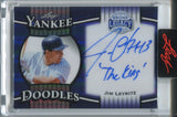 2025 Jim Leyritz Leaf Bronx Legacy YANKEES DOODLES AUTO 06/15 AUTOGRAPH #YD-JL1 New York Yankees