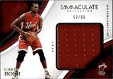 2016-17 Chris Bosh Panini Immaculate SPECIAL EVENT MATERIALS JERSEY 59/99 RELIC #SE-CBS Miami Heat HOF