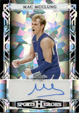 2024 Mac McClung Leaf Sports Heroes CRACKED ICE ROOKIE AUTO 37/39 AUTOGRAPH RC #BA-MMC Orlando Magic