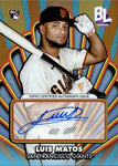 2024 Luis Matos Topps Big League ROOKIE OPENING ACT AUTO AUTOGRAPH RC #OAA-LM San Francisco Giants