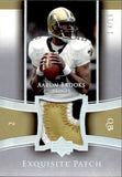 2005 Aaron Brooks Upper Deck Exquisite PATCH 14/15 RELIC #EP-AA New Orleans Saints