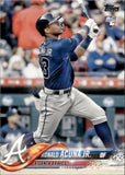 2018 Ronald Acuna Jr. Topps Factory Set VARIATION ROOKIE RC #698 Atlanta Braves