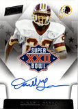 2015 Darrell Green Panini SP SUPER BOWL SIGNATURES AUTO AUTOGRAPH #SBXXII-DG Washington Redskins HOF