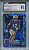 2025 Denzel Boston Bowman University Chrome Sapphire 1ST BOWMAN ROOKIE RC CGC 10 #34 Cleveland Browns 5029