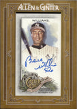 2022 Bernie WIlliams Topps Allen & Ginter MINI FRAMED AUTO AUTOGRAPH #MA-BW New York Yankees