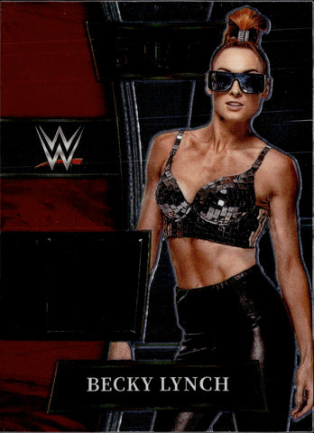 2022 Becky Lynch Panini Select WWE SELECTIVE SWATCHES SHIRT RELIC #SW-BLY Monday Night Raw 2