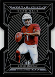2019 Kyler Murray Panini Obsidian PITCH BLACK DIE CUT ROOKIE 51/75 RC #PB-21 Arizona Cardinals