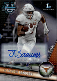 2023 Ja'Tavion Sanders Bowman University Chrome 1ST BOWMAN AUTO AUTOGRAPH #158 Carolina Panthers