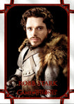 2021 Robb Stark Rittenhouse Game of Thrones THE IRON ANNIVERSARY SERIES 2 RED 39/50 #50