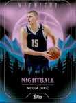 2023-24 Nikola Jokic Topps Midnight PINK NIGHTBALL #NB-11 Denver Nuggets