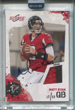 2016 Matt Ryan Panini Honors SCORE PRIME PATCH AUTO 11/11 AUTOGRAPH RELIC #21 Atlanta Falcons