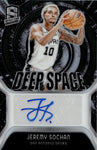 2023-24 Jeremy Sochan Panini Spectra DEEP SPACE SIGNATURES AUTO 26/99 AUTOGRAPH #DSS-JSC San Antonio Spurs