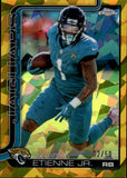 2025 Travis Etienne Jr. Topps Chrome Sapphire Edition GOLD REFRACTOR 02/50 #139 Jacksonville Jaguars