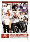 2017 Patrick Mahomes Panini Score ROOKIE RC #403 Kansas City Chiefs