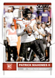 2017 Patrick Mahomes Panini Score ROOKIE RC #403 Kansas City Chiefs