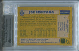1092 Joe Montana Topps ALL PRO BAS AUTHENTIC AUTO AUTOGRAPH #488 San Francisco 49ers HOF 2402