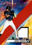 2024 James Wood Panini Donruss PROSPECT JERSEY KINGS RELIC #PJK-JW Washington Nationals