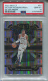2023-24 Victor Wembanyama Panini Select HOLO SILVER CONCOURSE ROOKIE RC PSA 10 #87 San Antonio Spurs 8598