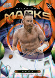 2026 Sami Sayn Topps Cosmic Chrome ORANGE RAYWAVE MILKY WAY MARKS AUTO 20/25 AUTOGRAPH #NA Friday Night Smackdown