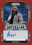 2022 Reggie Panini Prizm WWE RED SUPERSTAR AUTO 16/99 AUTOGRAPH #SA-RGE NXT