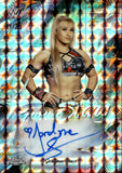 2026 Jordynne Grace Topps Chrome WWE ORANGE GEOMETRIC REFRACTOR FUTURE STARS AUTO 21/25 AUTOGRAPH #FSA-JOR NXT