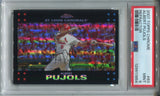 2007 Albert Pujols Topps Chrome REFRACTOR PSA 9 #63 St. Louis Cardinals 1854