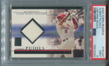 2002 Albert Pujols Topps Reserve UNIFORM RELIC JERSEY PSA 9 #TRJAP St. Louis Cardinals 2254 *POP 4*