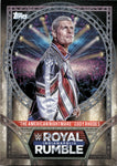 2025 "The American Nightmare" Cody Rhodes Topps ROYAL RUMBLE #RR-1 Friday Night Smackdown 1