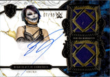 2025 Asuka Topps Royalty WWE REGALIA RELIC SIGNATURE DUAL SHIRT AUTO 07/99 AUTOGRAPH RELIC #RES-ASU Monday Night Raw