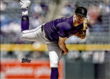 2025 Cal Quantrill Topps Series 1 TRUE PHOTO SP #301 Colorado Rockies