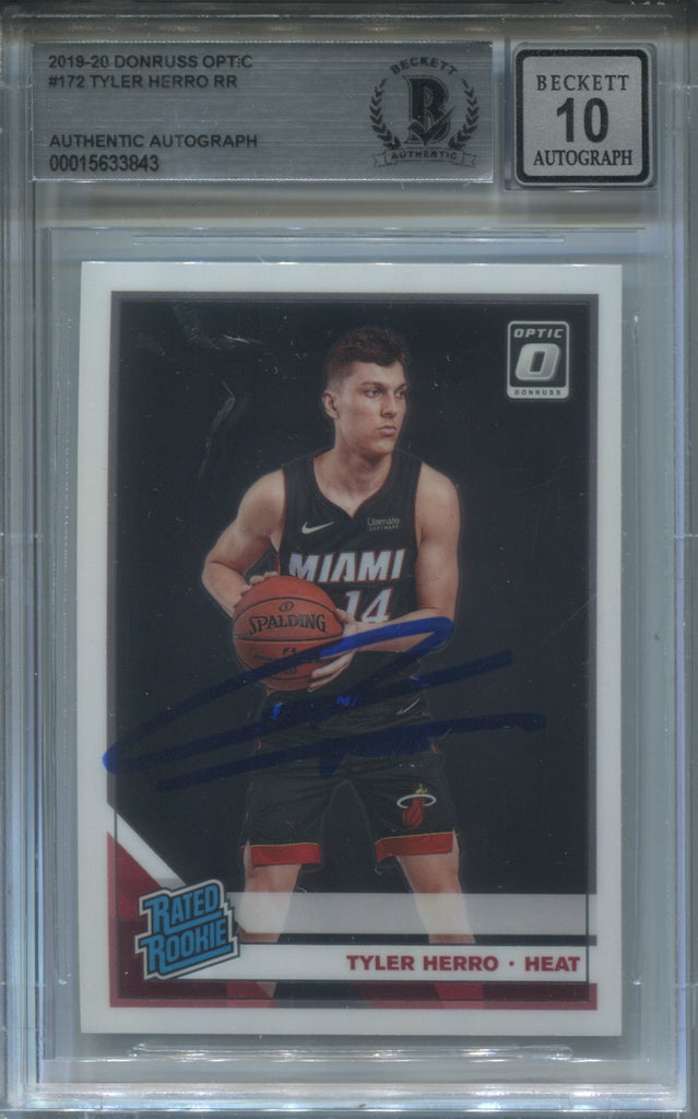 Tyler Herro Rookie Auto 2024